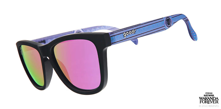 Goodr "Vibranium Vision" Sunglasses (G00148-OG-PP1-RF)