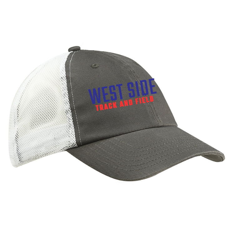 West Side Track & Field Adult Washed Trucker Cap