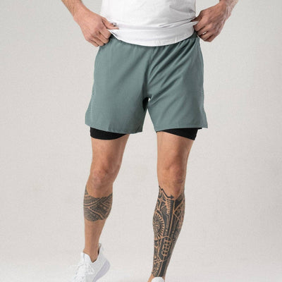 Alyth Active - Shorts Worthy para HOMBRE - Cooled Teal