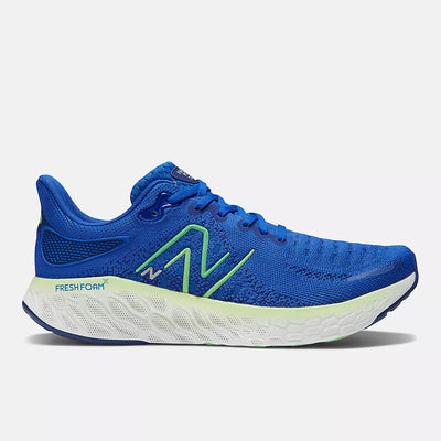 New Balance X 1080v12 Wide para hombre, azul/verde manzana (M1080S12)