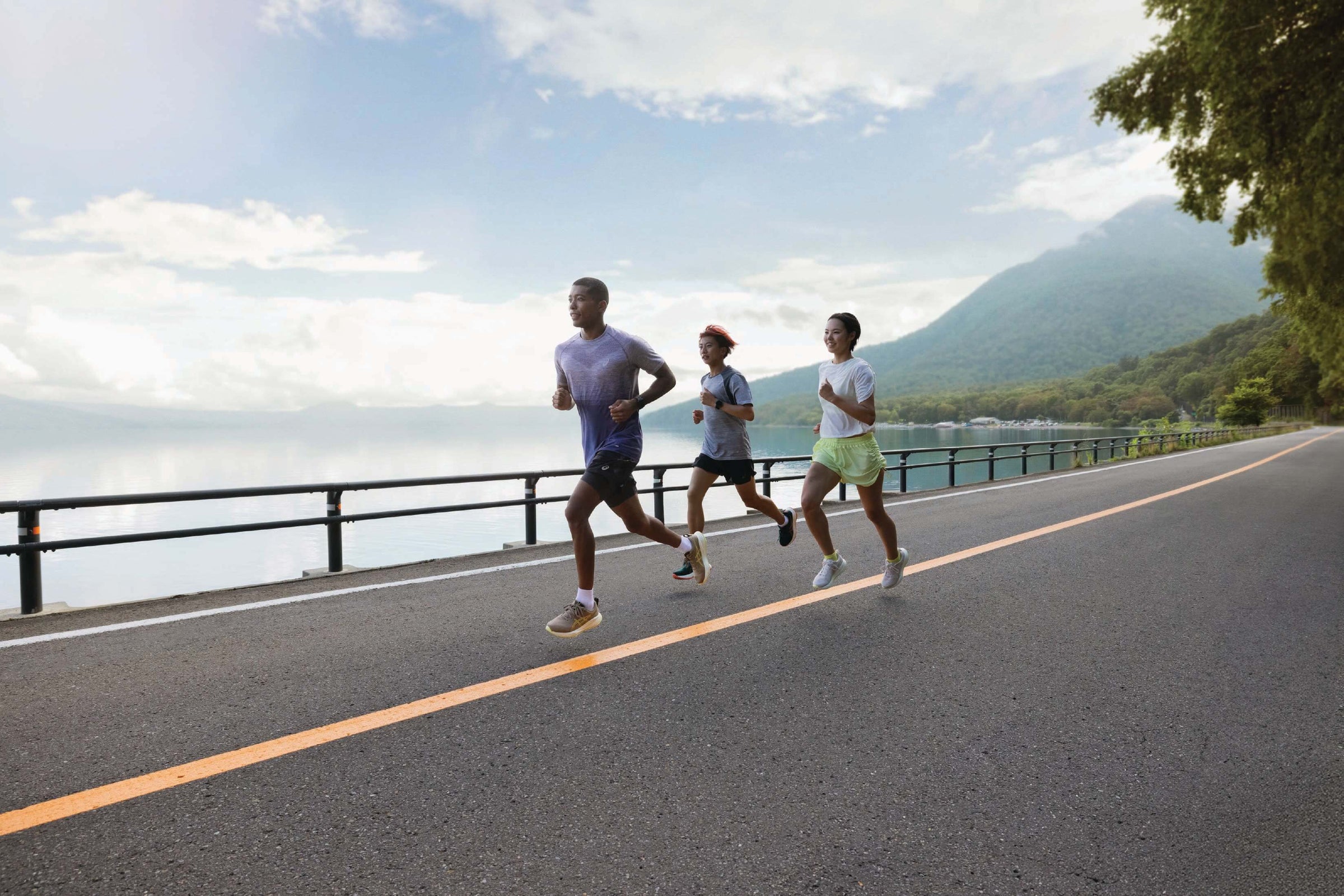 ASICS Gel-Cumulus 27 collection featuring men’s and women’s cushioned running shoes