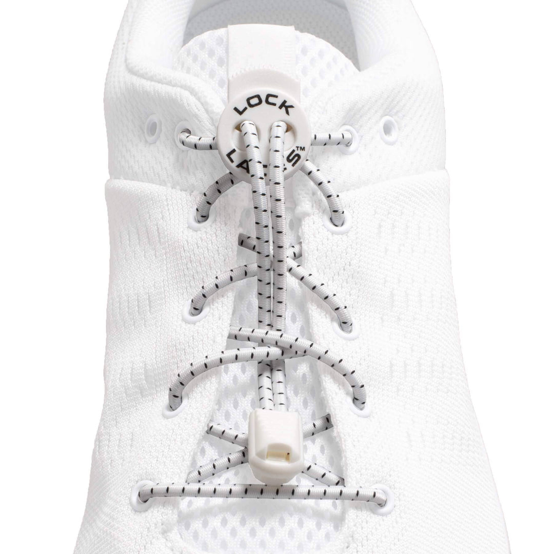 LOCK LACES - White