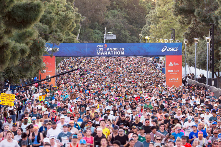 Official 2026 ASICS Los Angeles Marathon Finisher Gear