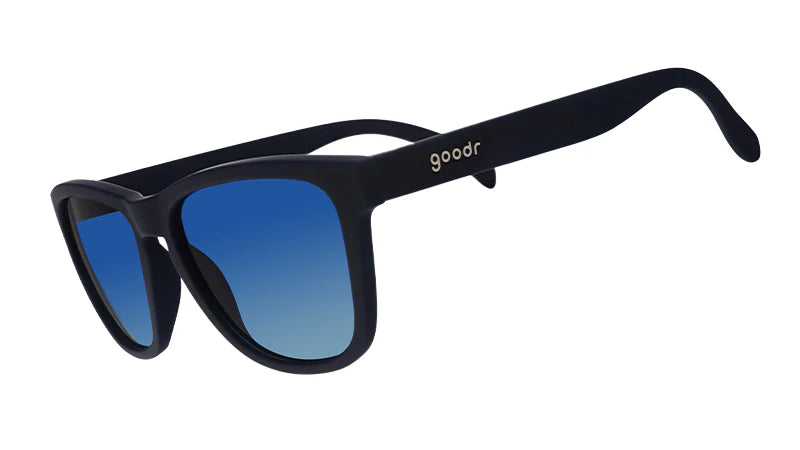 Goodr "Drinks Seawater, Sees Future' Sunglasses (G00348-OG-BL1-GR)