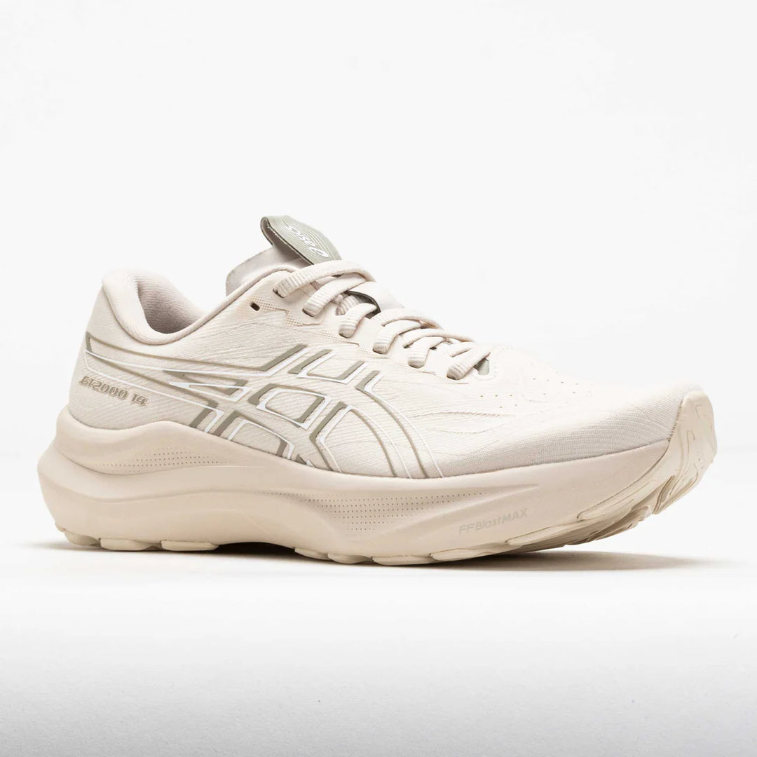 Women's ASICS Gt-2000 14 - Oatmeal/White