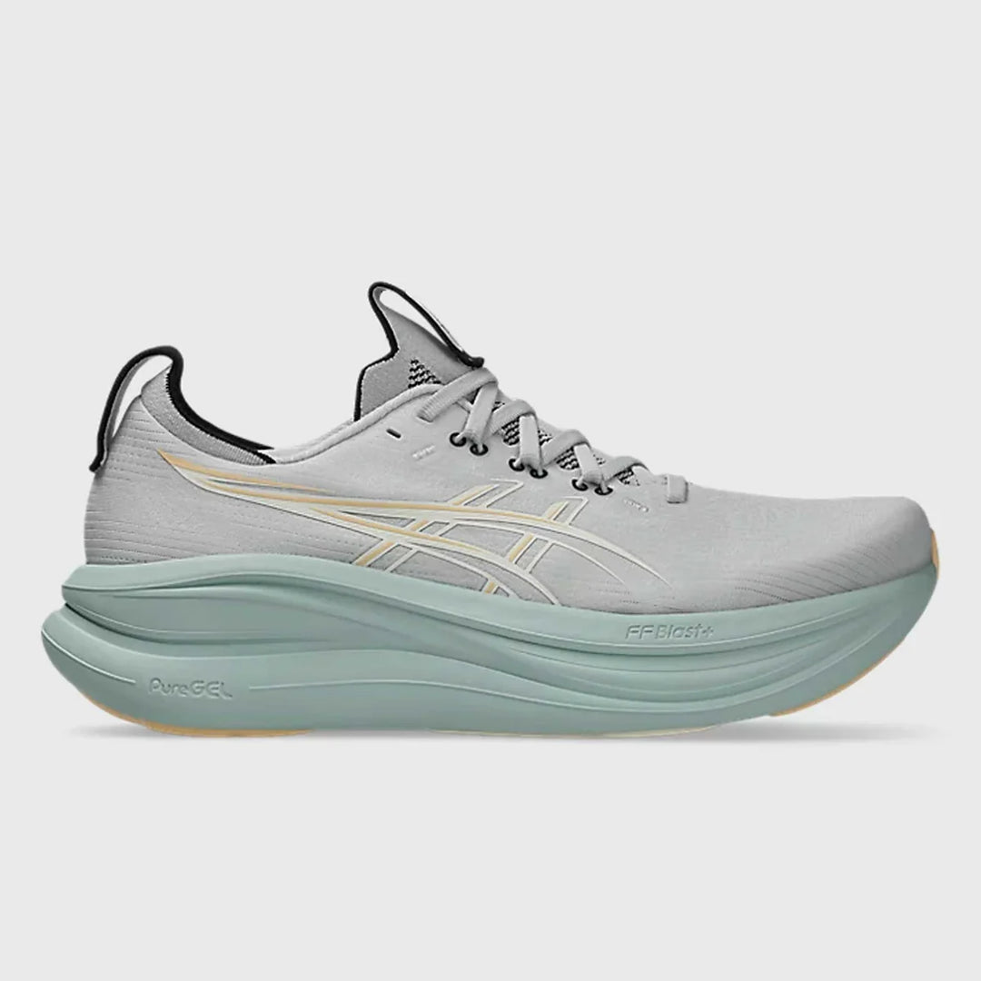 ASICS GEL-NIMBUS 28 para hombre - GRIS NUBE/CREMA