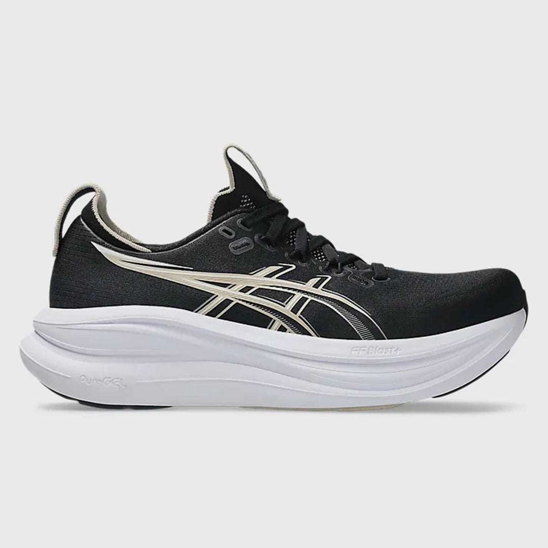 ASICS GEL-NIMBUS 28 para hombre - NEGRO/GRIS PLUMA