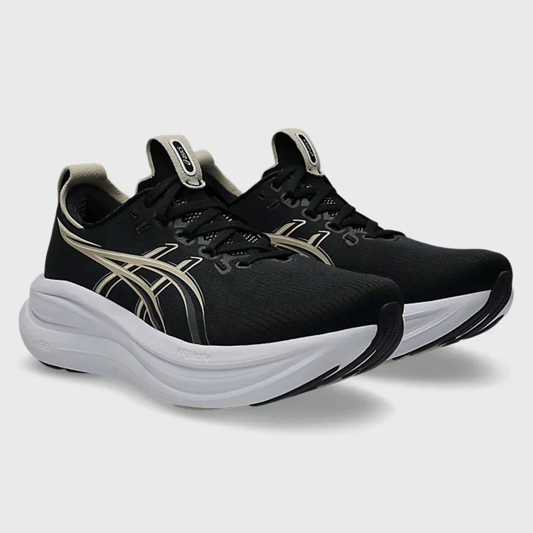 ASICS GEL-NIMBUS 28 para hombre - NEGRO/GRIS PLUMA