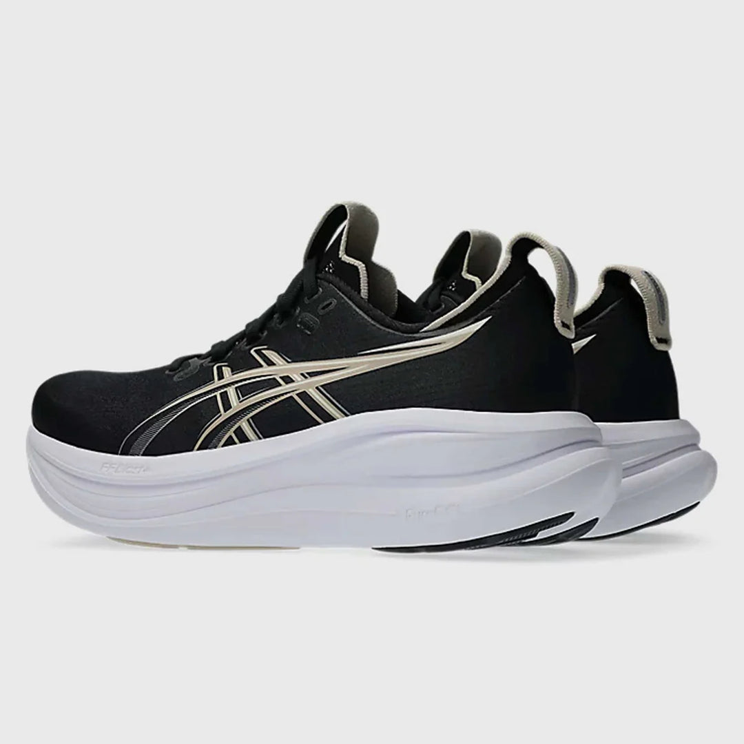 ASICS GEL-NIMBUS 28 para hombre - NEGRO/GRIS PLUMA