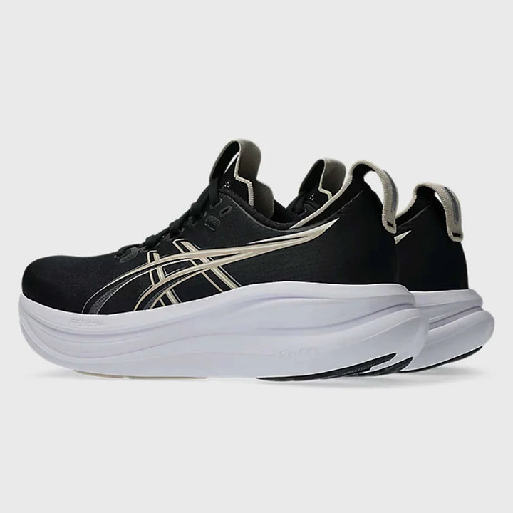 ASICS GEL-NIMBUS 28 para hombre - NEGRO/GRIS PLUMA