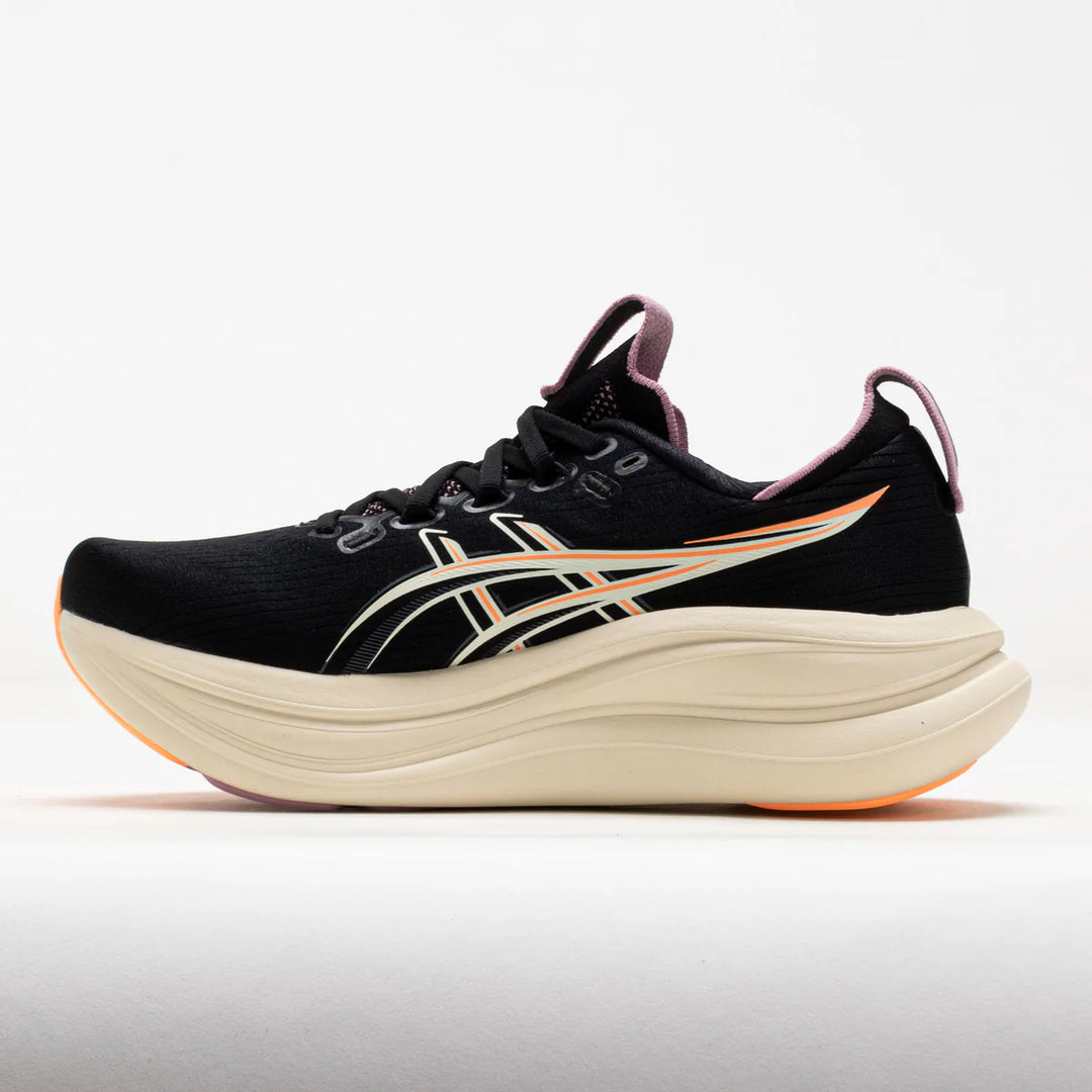 ASICS Women's GEL-NIMBUS 28 - BLACK/TARO PURPLE