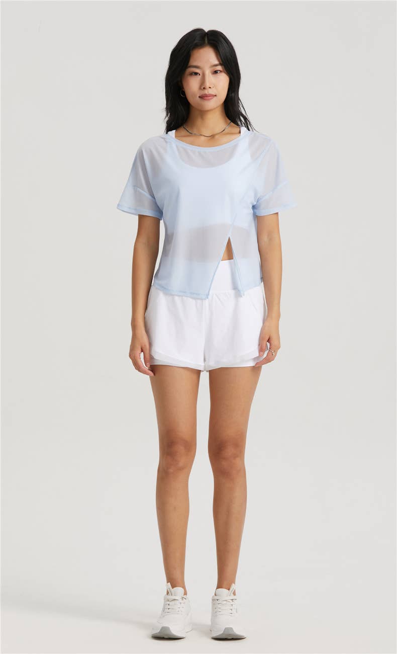 91thelabel - Revival Mesh Classic Summer Shorts