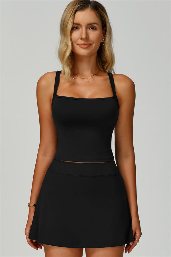 The Uplift Tank Top Tennis Skirt 2-Piece Set