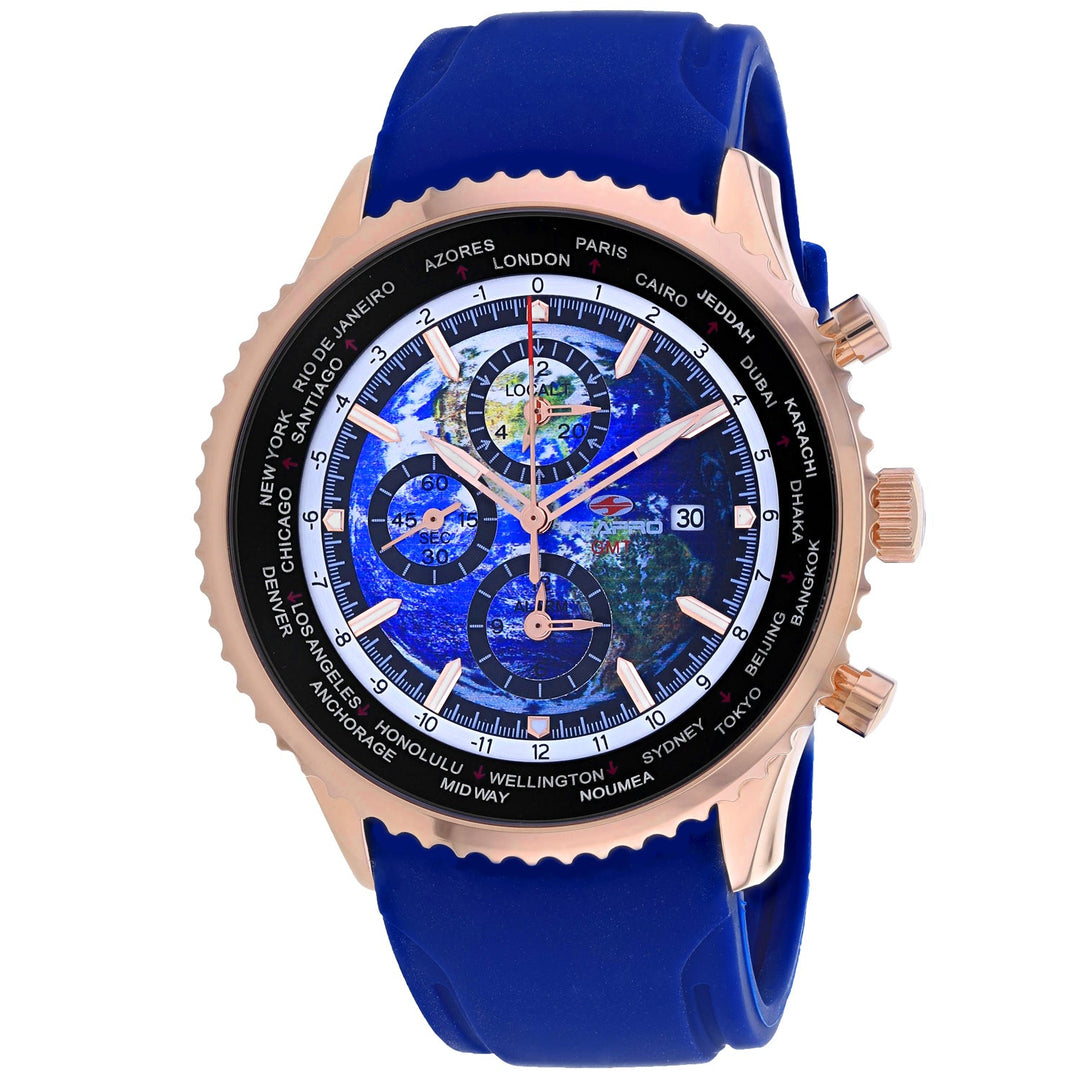 Seapro Men's Meridian World Timer GMT