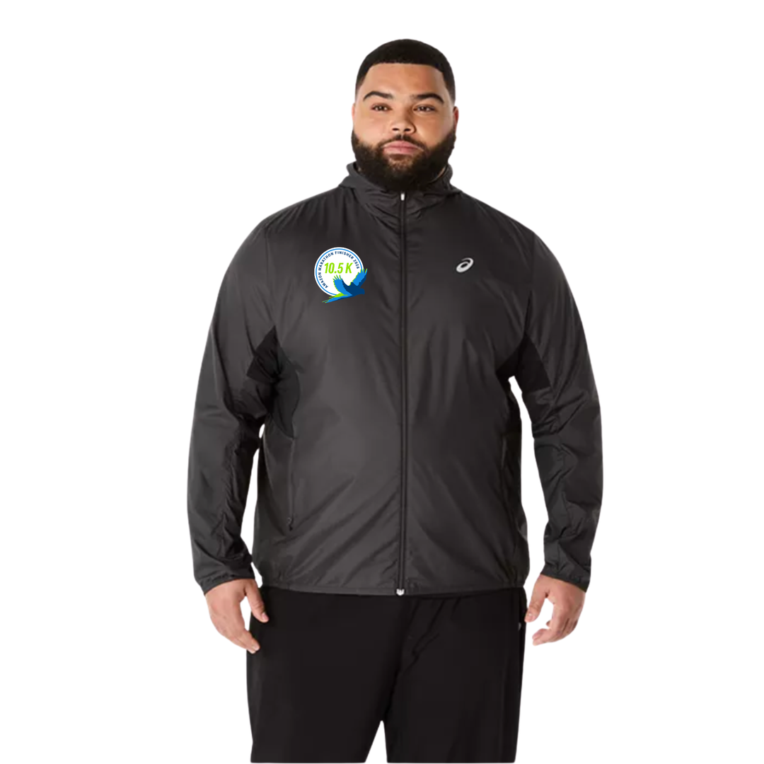 Amazon Marathon 2026 Finisher - ASICS Men's Silver Jacket Black (2011D235)