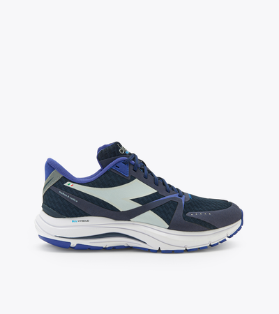 Diadora Mythos Blueshield Vortice 8 Wide para hombre: azul corsario/blanco (101.179814.D0244) 