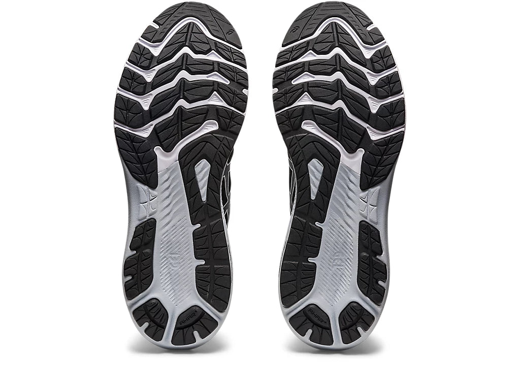 Zapatillas Asics GT 2000 11 Extra Wide para hombre color negro y blan The Run House