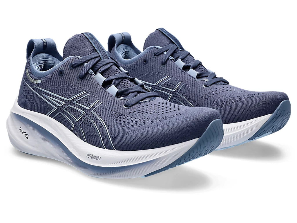 Asics Mens Gel Nimbus 26 - Thunder Blue/Denim Blue (1011B794-403)