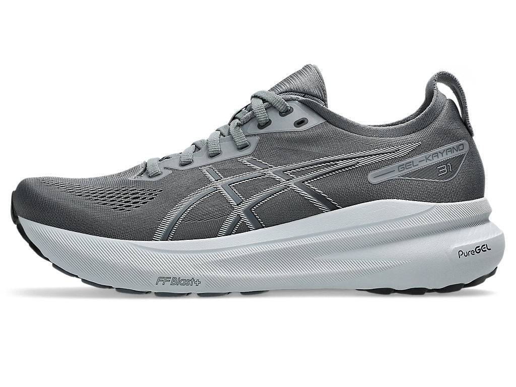 Asics Gel Kayano 31 para hombre - Gris acero/Gris Piedmont (1011B867-020)