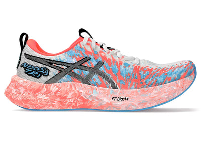 Zapatillas Asics Noosa Tri 16 para hombre, color blanco y rojo amanecer (1011B872-100)
