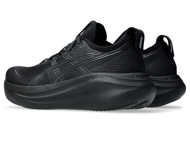 Men's ASICS Gel-Nimbus 27 - Black/Graphite Grey