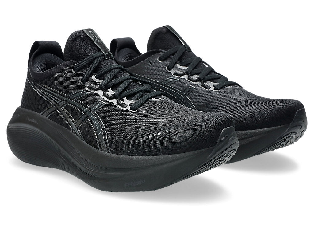 Men's ASICS Gel-Nimbus 27 - Black/Graphite Grey