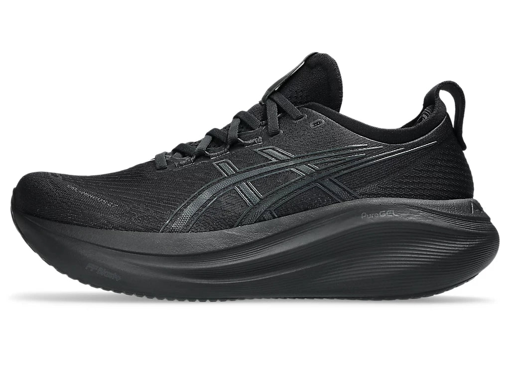 Men's ASICS Gel-Nimbus 27 - Black/Graphite Grey