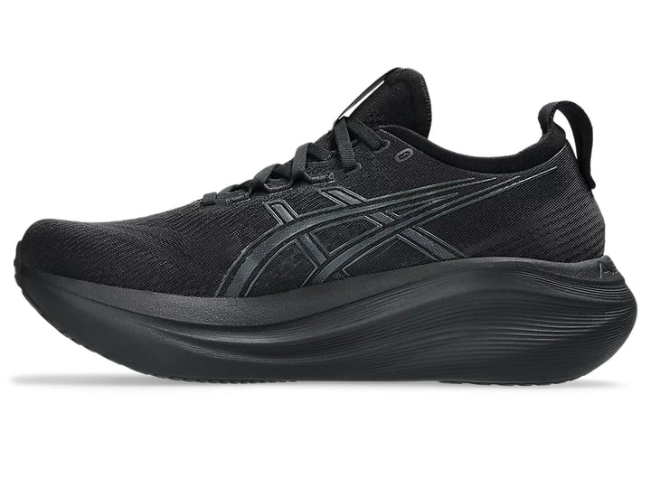 Men's ASICS Gel-Nimbus 27 - Black/Graphite Grey