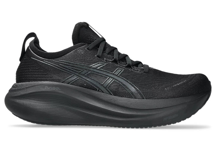 Men's ASICS Gel-Nimbus 27 - Black/Graphite Grey