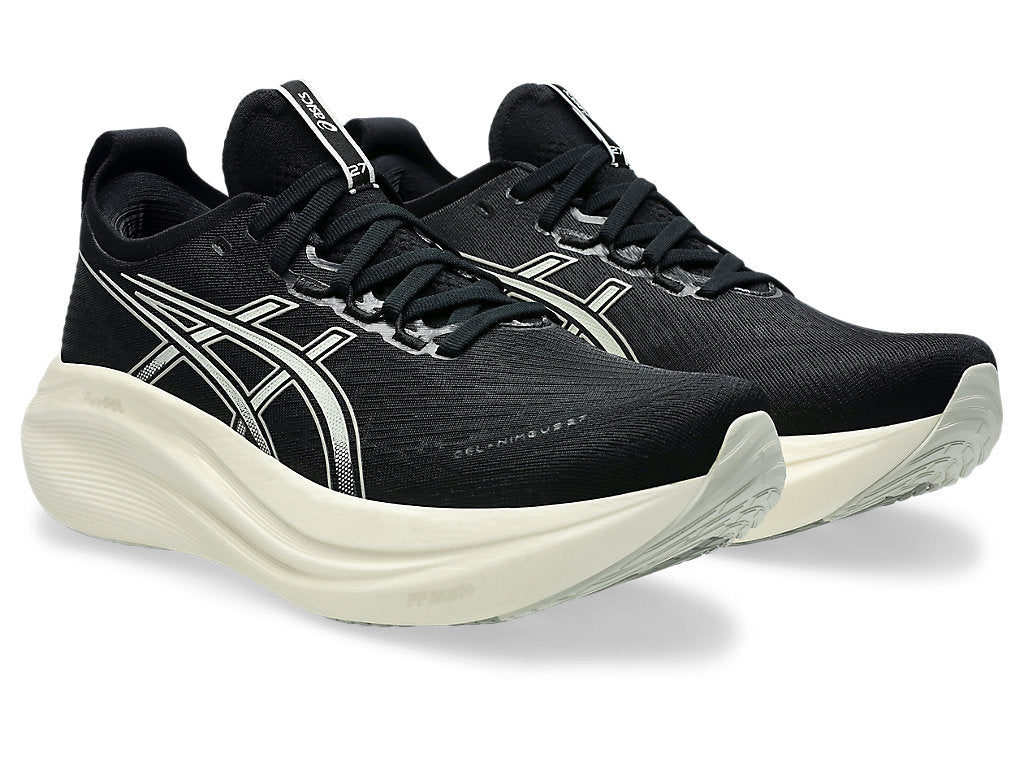 Asics Mens Gel Nimbus 27 - Black/Lake Grey (1011B958-002)