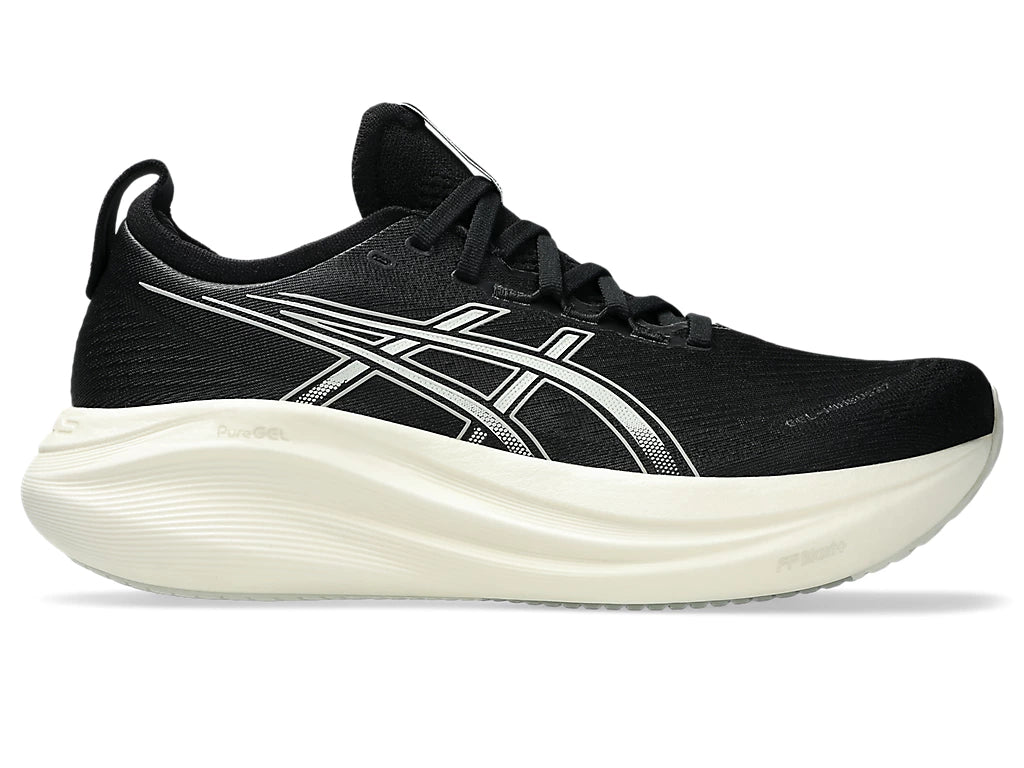 Asics Mens Gel Nimbus 27 - Black/Lake Grey (1011B958-002)