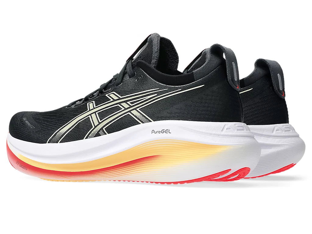 Men's ASICS  Gel-Nimbus 27 - Black/Khaki