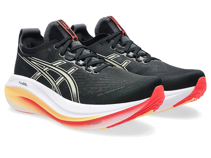 Men's ASICS  Gel-Nimbus 27 - Black/Khaki