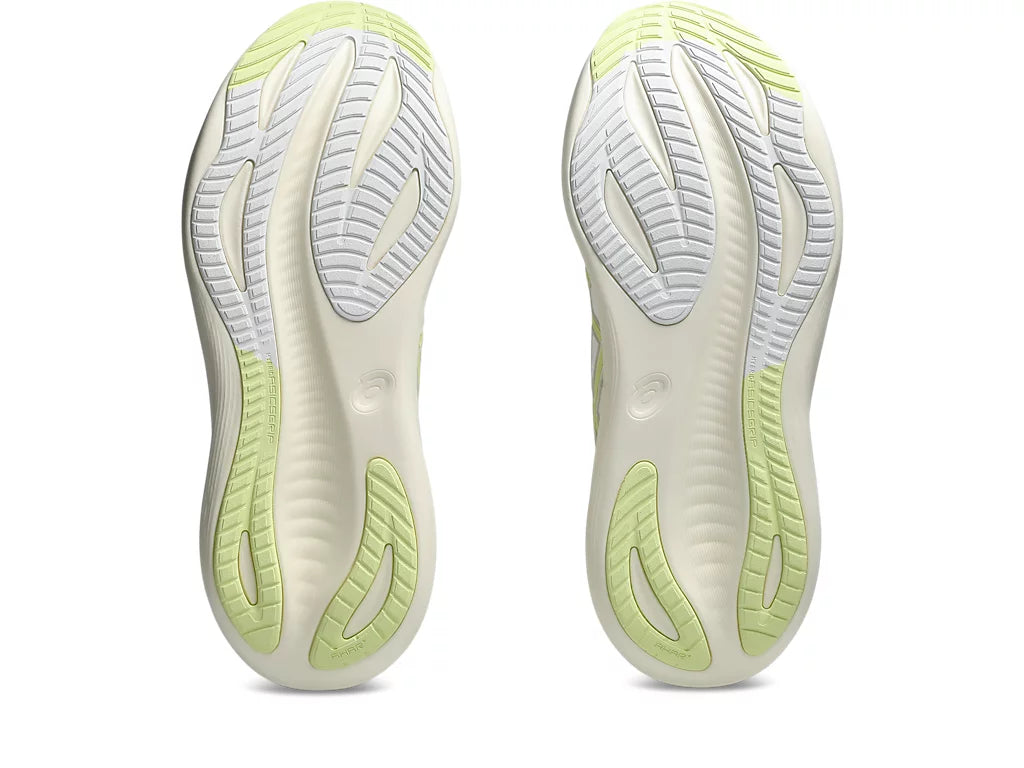 Men's ASICS Gel-Nimbus 27 - White/Huddle Yellow