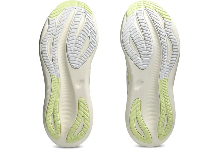 Men's ASICS Gel-Nimbus 27 - White/Huddle Yellow