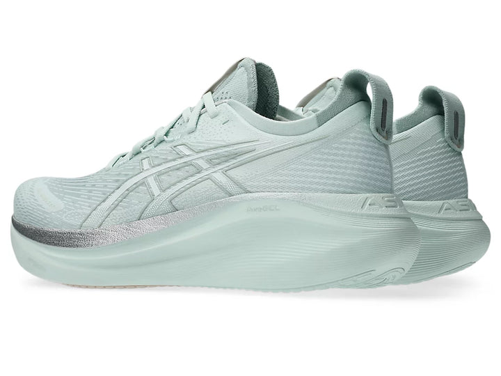Men's ASICS Gel-Nimbus 27 - Pure Aqua/White