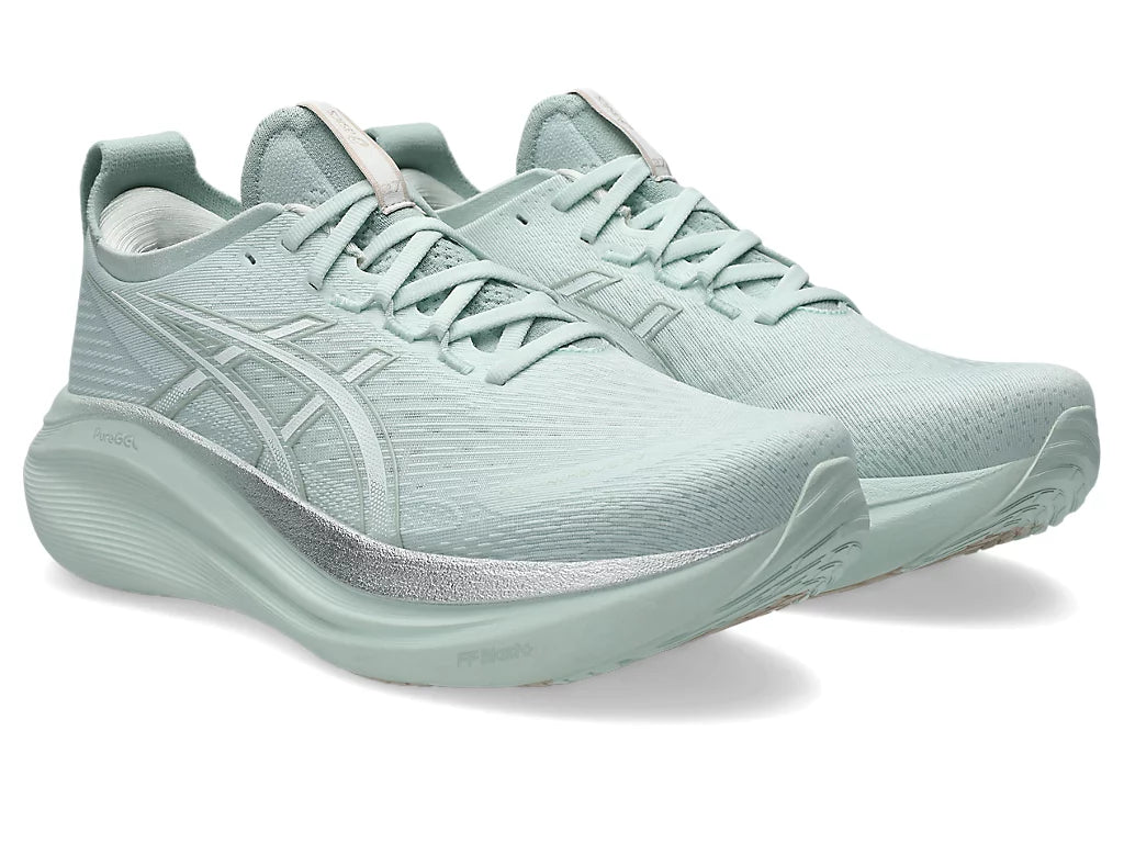 Men's ASICS Gel-Nimbus 27 - Pure Aqua/White