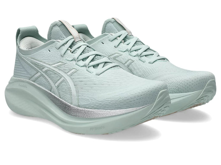 Men's ASICS Gel-Nimbus 27 - Pure Aqua/White
