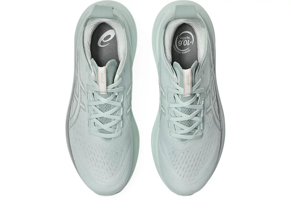 Men's ASICS Gel-Nimbus 27 - Pure Aqua/White
