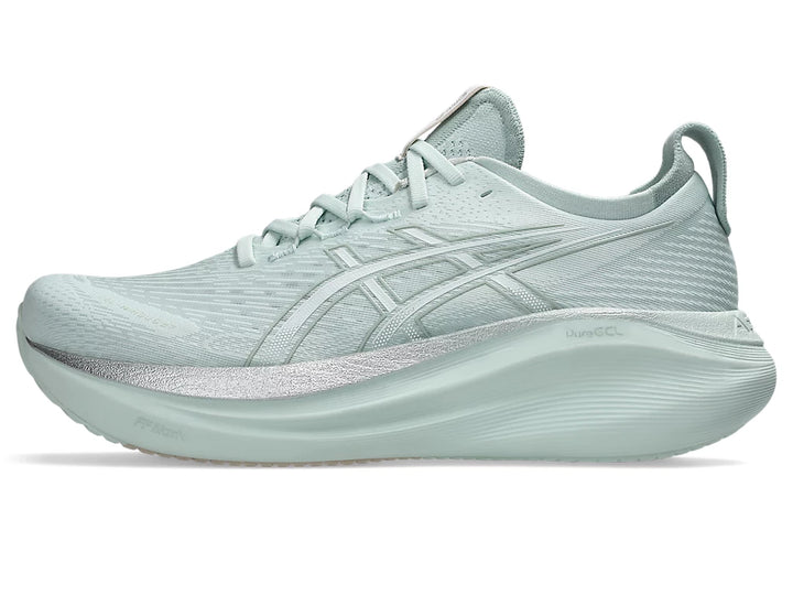 Men's ASICS Gel-Nimbus 27 - Pure Aqua/White