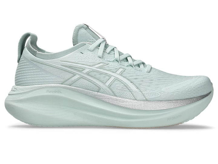 Men's ASICS Gel-Nimbus 27 - Pure Aqua/White