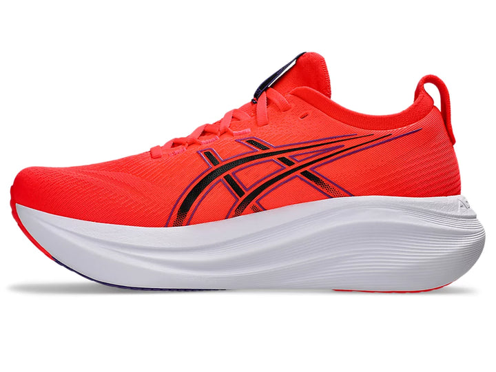 Men's ASICS Gel-Nimbus 27 - Flash Red/Black