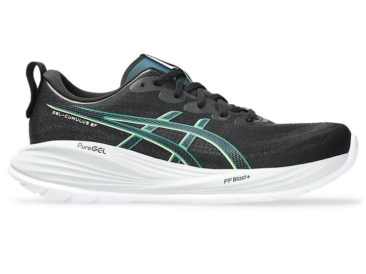 Asics Mens Gel Cumulus 27 - Black/Lucid Yellow (1011B960-004)