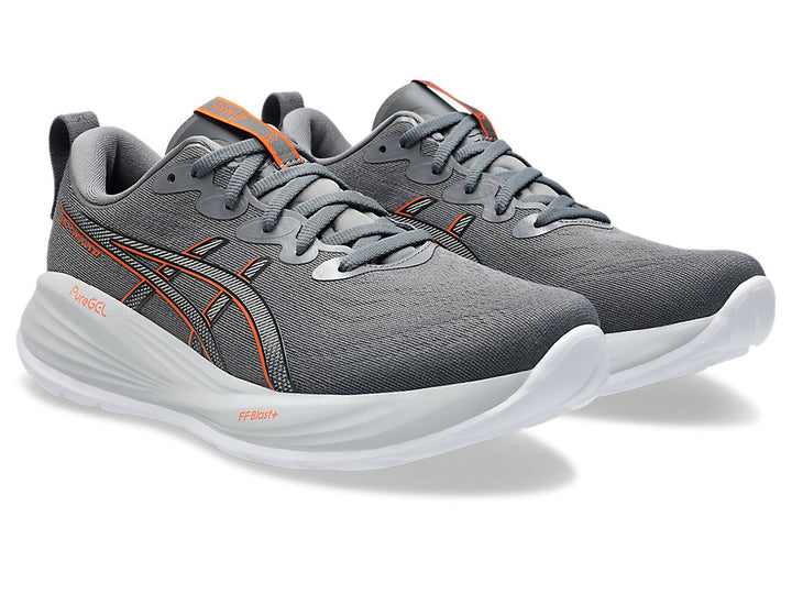 Men's Asics Gel-Cumulus 27 - Carbon/Nova Orange