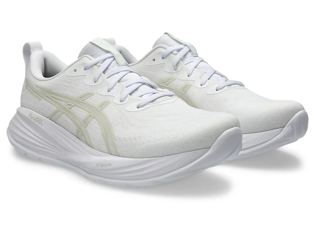 Men's Asics Gel-Cumulus 27 - White/Lake Grey