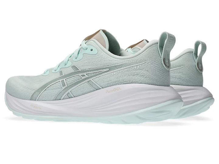 Men's Asics Gel-Cumulus 27 - Pure Aqua/White