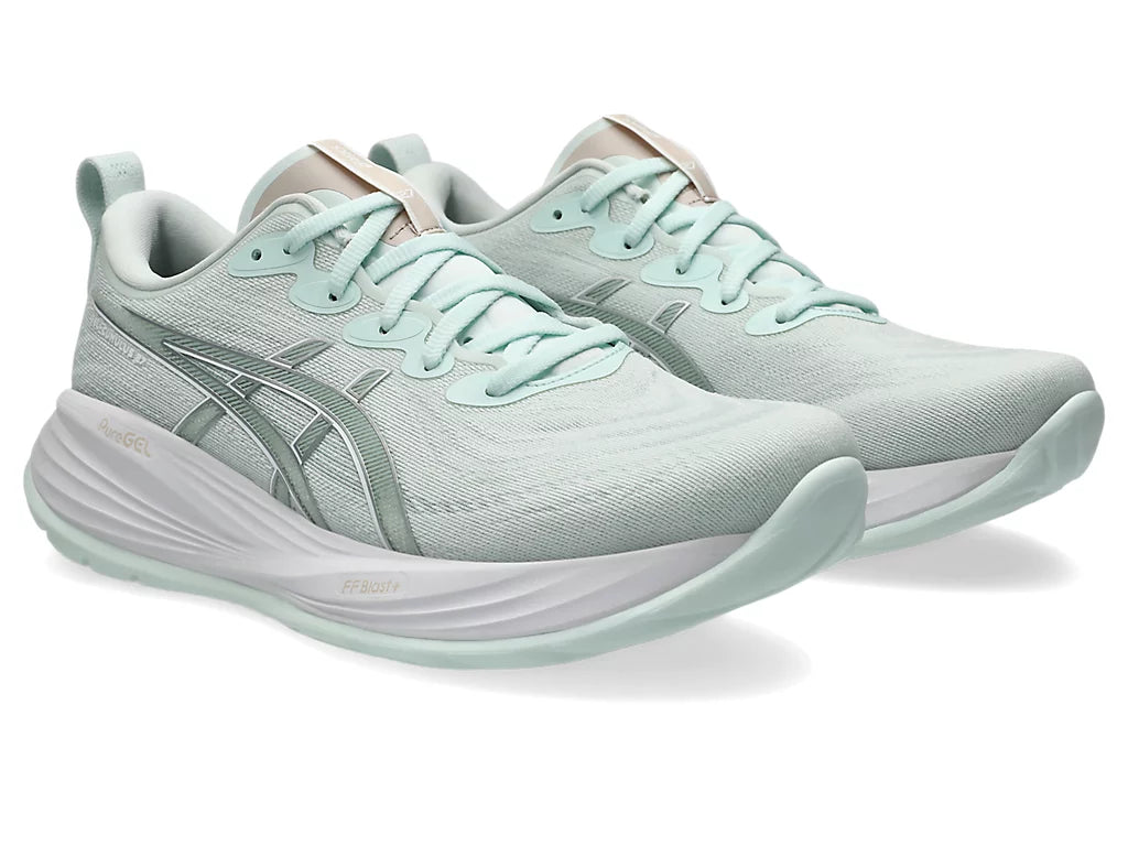 Men's Asics Gel-Cumulus 27 - Pure Aqua/White