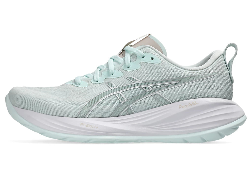 Men's Asics Gel-Cumulus 27 - Pure Aqua/White