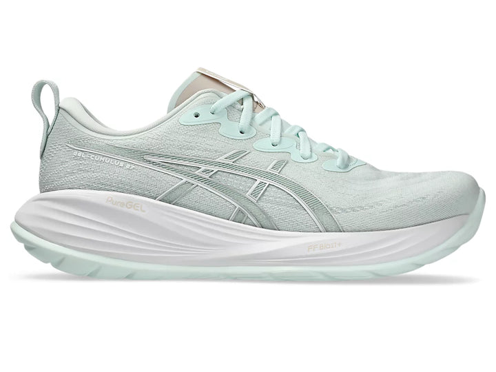 Men's Asics Gel-Cumulus 27 - Pure Aqua/White