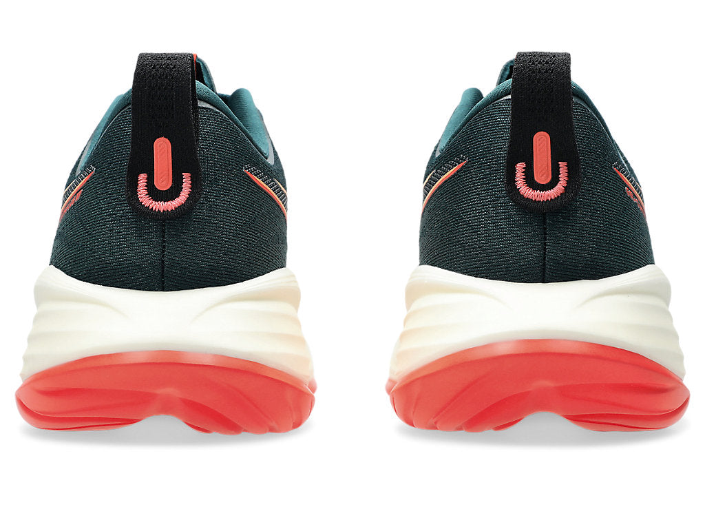 Men's Asics Gel-Cumulus 27 - Saxon Green/Coral Reef